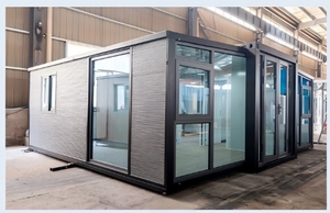 <span class=keywords><strong>Maison</strong></span> conteneur pliable <span class=keywords><strong>de</strong></span> luxe moderne avec murs multi-vernis pour bureau mobile préfabriqué - Product Image 5