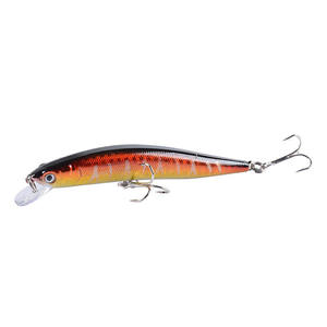 Leurres de pêche Minnow à longue portée, flottants, avec hameçon triple pour la pêche au Jerk - Product Image 1