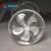 Ventilateur d'extraction de circulation d'air suspendu de 400/500/600 mm (16 pouces, 20 pouces, 24 pouces) pour serre, élevage de volailles, poulets