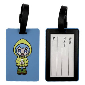 Etiqueta de Equipaje Personalizada con Logotipo, Etiqueta de Equipaje de PVC Suave para Viajes de Seguridad en Aerolíneas - Product Image 4