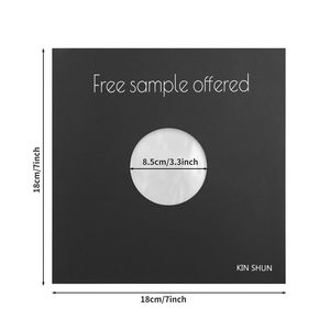 Manchons intérieurs de disque vinyle et papier gratuit | Couvertures d'album avec coins ronds réutilisables | Vestes de disques pour protéger vos célibataires - Product Image 2