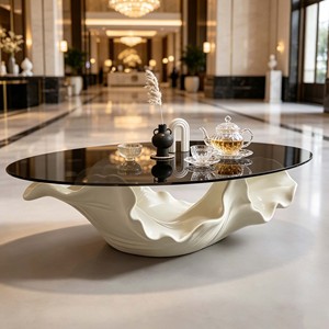 Table basse élégante personnalisée pour hôtel, table centrale durable pour <span class=keywords><strong>salon</strong></span>, <span class=keywords><strong>jardin</strong></span>, appartement, hall, extérieur, magasin <span class=keywords><strong>de</strong></span> vêtements - Product Image 1