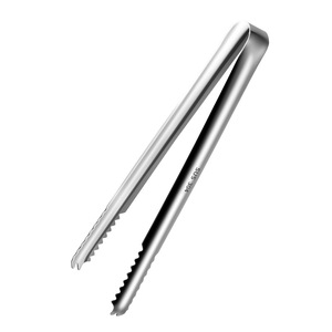 Pinza para hielo de acero inoxidable 304 con mango ancho antideslizante, apta para uso alimentario en la cocina, para cubitos de hielo, azúcar cristalizado y frutas. - Product Image 4