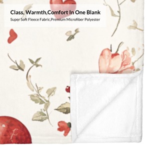 Image personnalisée 300 GSM flanelle jeter couverture confortable et super doux fabriqué aux états-unis solide tissé motif pour literie décor à la maison ou de voyage - Product Image 6