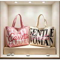 Bolsa de Lona de Algodón con Impresión Personalizada, Gran Capacidad, para Bodas y Fiestas, Venta Caliente