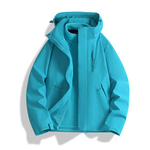 Chaquetas Cortavientos Personalizadas para Hombre 2025 para Otoño e Invierno, con Cuello Cuadrado y Cremallera, Resistentes al Viento. - Product Image 3