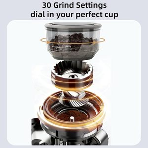 Cafetera Espresso Automática 4 en 1 de 19 Bares con Molinillo, Cafetera Profesional de Acero Inoxidable para Uso Doméstico y Comercial - Product Image 3