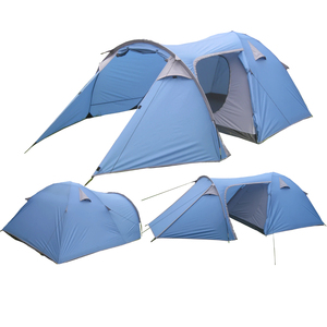 Tente de <span class=keywords><strong>camping</strong></span> HOSA Outdoor Venice, tente dôme imperméable avec véranda et sac de transport, 2 à 6 personnes, quatre saisons, vente chaude, personnalisable - Product Image 1
