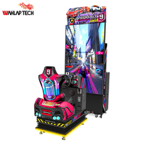 Machine de jeu d'arcade de course automobile à monnayeur ASPHALT 9 DX Plus pour centres de jeux et salles de divertissement familial (FEC)