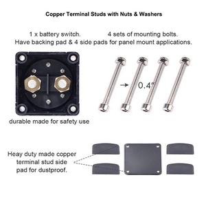 SAE ตัวแยก<span class=keywords><strong>แบตเตอรี่</strong></span>300A J1171 | IP66กันน้ำตัดการเชื่อมต่อ12-48V สำหรับ RV/Marine | ใช้งานหนัก M10พลังงานขั้ว - Product Image 4