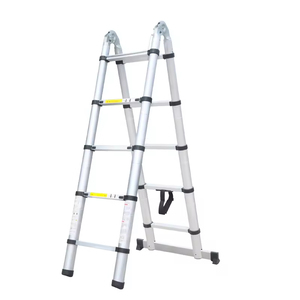 Nueva <span class=keywords><strong>Escalera</strong></span> Ajustable de Aluminio Resistente y Ligera para Proyectos de Bricolaje y Reparaciones del Hogar - Product Image 3