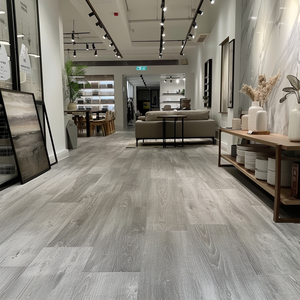 Système d'enclenchement Oushe SPC <span class=keywords><strong>Vinyle</strong></span> Plastique Conception Bois Dur <span class=keywords><strong>Vinyle</strong></span> <span class=keywords><strong>Plancher</strong></span> de <span class=keywords><strong>Cuisine</strong></span> pour Volaille Click Lock - Product Image 2