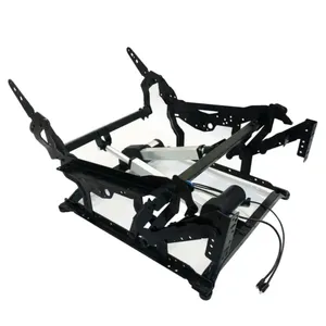 REGAL iki motorlu araba ev sineması recliner kanepe mekanizması sistemi çift güç recliner bardak tutucu ile sinema sandalye dinlenmek