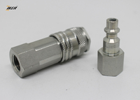 Raccord pneumatique rapide Rectus série 23KA en acier au carbone, norme ISO6150B, raccord rapide pour air comprimé