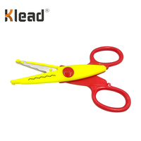 Ciseaux artisanaux festonnés pour enfants en plastique poignée ergonomique lame en acier inoxydable bricolage Scrapbooking commandes en gros