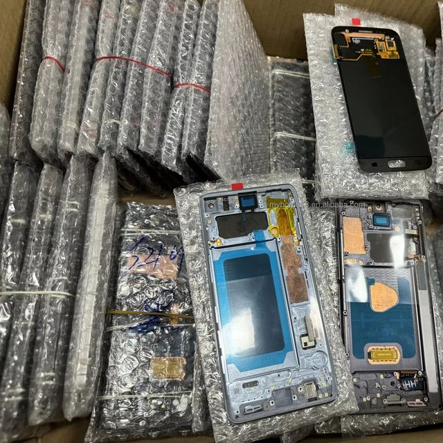 Wholesale Mobile Phone Lcd Screen for iPhone 16 Pro Max 15 14 13 12 11 XR X Original Display for Samsung S24 Ultra S22 Screen