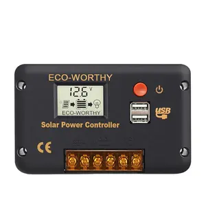 Эко достойным итайский завод по изготовлению PWM 30A 12/24V Солнечный контроллер заряда ЖК-экран солнечной системы оптовая продажа