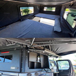 Hard-top pliable rapide en aluminium pour pick-up, compatible Chevrolet Colorado GMC Canyon, pour benne de 5 et 6 pieds - Product Image 5