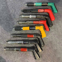 Pistolet cloueur manuel en acier inoxydable et plastique à 5 vitesses réglables, haute efficacité, pour bricolage, construction de qualité industrielle, décoration, OEM/ODM