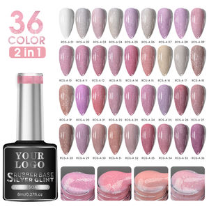 <span class=keywords><strong>Cos</strong></span> Beauty - Base de Goma con Brillo Plateado, Estilo Francés, Color Nude - Product Image 2