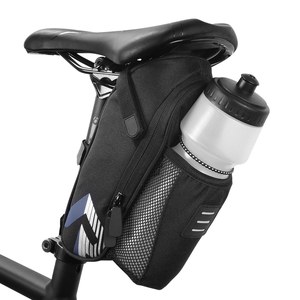 Assento de bicicleta à prova d'água, assento traseiro reflexivo com bolsa para garrafa d'água, saco com bolsa para chaleira - Product Image 1
