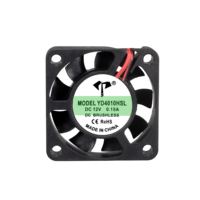 Ventilateur axial sans balais DC 4010 5V 12V 24V 40x40x10mm 2/3/4 broches, pales en plastique, micro-ventilation, ventilateur BLDC