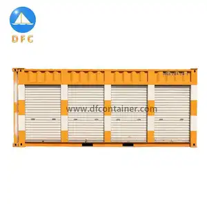 DFCU yüksek küp çelik nakliye konteynerleri 40FT Roller Up kepenk kapı konteynerler