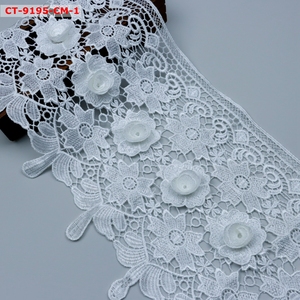 Đàn hồi ren <span class=keywords><strong>TRIM</strong></span> mềm căng ren <span class=keywords><strong>TRIM</strong></span> tinh tế Ribbon cổ điển thực vật mô hình cho đám cưới headbands nịt tất thêu <span class=keywords><strong>TRIM</strong></span> - Product Image 5