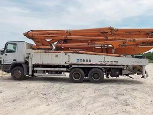 Mercedes Benz 49 metri usato pompa per calcestruzzo camion 13 anni Zoomlion 300KW potenza del motore Diesel tipo di prodotto-pompe per calcestruzzo usate - Product Image 4