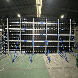 Coffrage modulaire en plastique fonctionnant comme moules à blocs de béton pour le revêtement de tunnels et les dalles de fondation - Product Image 2