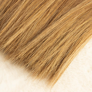 Extensions de cheveux humains lisses I-Tip <span class=keywords><strong>Bronde</strong></span>, mélange de blonds naturels, pointe à micro-perles, cheveux Remy, 50 mèches, vente en gros pour salons - Product Image 3