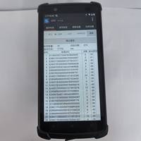 Lector de etiquetas digital portátil RFID de frecuencia ultraalta alimentado por Android Colector DE DATOS PDA Escáner de código de barras industrial