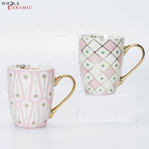 Asas doradas con esmalte <span class=keywords><strong>de</strong></span> perlas, tazas <span class=keywords><strong>de</strong></span> café personalizadas mágicas <span class=keywords><strong>de</strong></span> cerámica con/sin mango <span class=keywords><strong>de</strong></span> corazón <span class=keywords><strong>de</strong></span> madera - Product Image 3