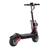Trottinette électrique Boyueda S5 6000W à deux roues en alliage d'aluminium, double moteur, NFC, design pliable intelligent, freins à disque hydrauliques, lithium