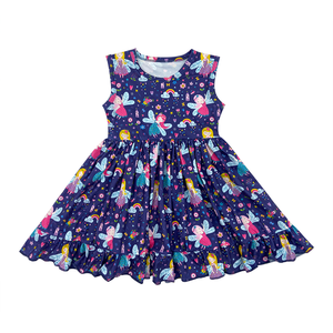 Qingli OEM oder ODM Baby Mädchen Kleid 1 Jahr Geburtstags torte Kleid Kurzarm Boutiquen Kinder kleidung - Product Image 2