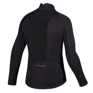 Men's Black <b>Stand</b> Collar Zipper <b>Cycling</b> Jacket Reversible Waterproof Windproof Breathable Quick Dry Eco-Friendly Sporty Autumn - Product Image 5