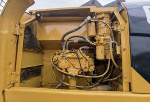 รถตักแบคโฮไฮดรอลิกแบบตีนตะขาบ 320CL รุ่นปี 2023 สมรรถนะสูง มือสอง น้ำหนัก 20 ตัน บุ้งกี๋ 0.8 เมตร มอเตอร์แบริ่ง ใช้งานมาแล้ว 1000 ชั่วโมง - Product Image 5