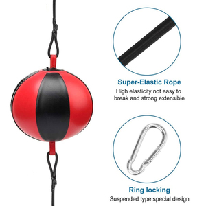 Sac de frappe PU cuir Gym sac de <span class=keywords><strong>boxe</strong></span> entraînement Fitness sport équipement pratique Double <span class=keywords><strong>boxe</strong></span> balle de vitesse - Product Image 2