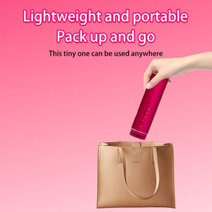 Secador de <span class=keywords><strong>Pelo</strong></span> Vertical, <span class=keywords><strong>para</strong></span> Usar en <span class=keywords><strong>el</strong></span> Escritorio, Color Rojo Rosa, Mini Equipo <span class=keywords><strong>para</strong></span> <span class=keywords><strong>el</strong></span> Cabello, Se Puede Guardar en la Bolsa - Product Image 6