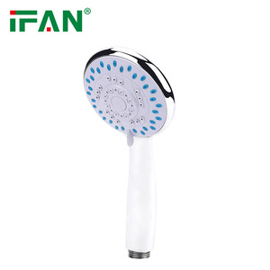 Set <span class=keywords><strong>Doccia</strong></span> Euroclima con Inserto in Plastica, Tubo <span class=keywords><strong>Doccia</strong></span> PVC con Doppia Fibbia Piccola, <span class=keywords><strong>Soffione</strong></span> <span class=keywords><strong>Doccia</strong></span> con Tubo per Bagno - Product Image 6