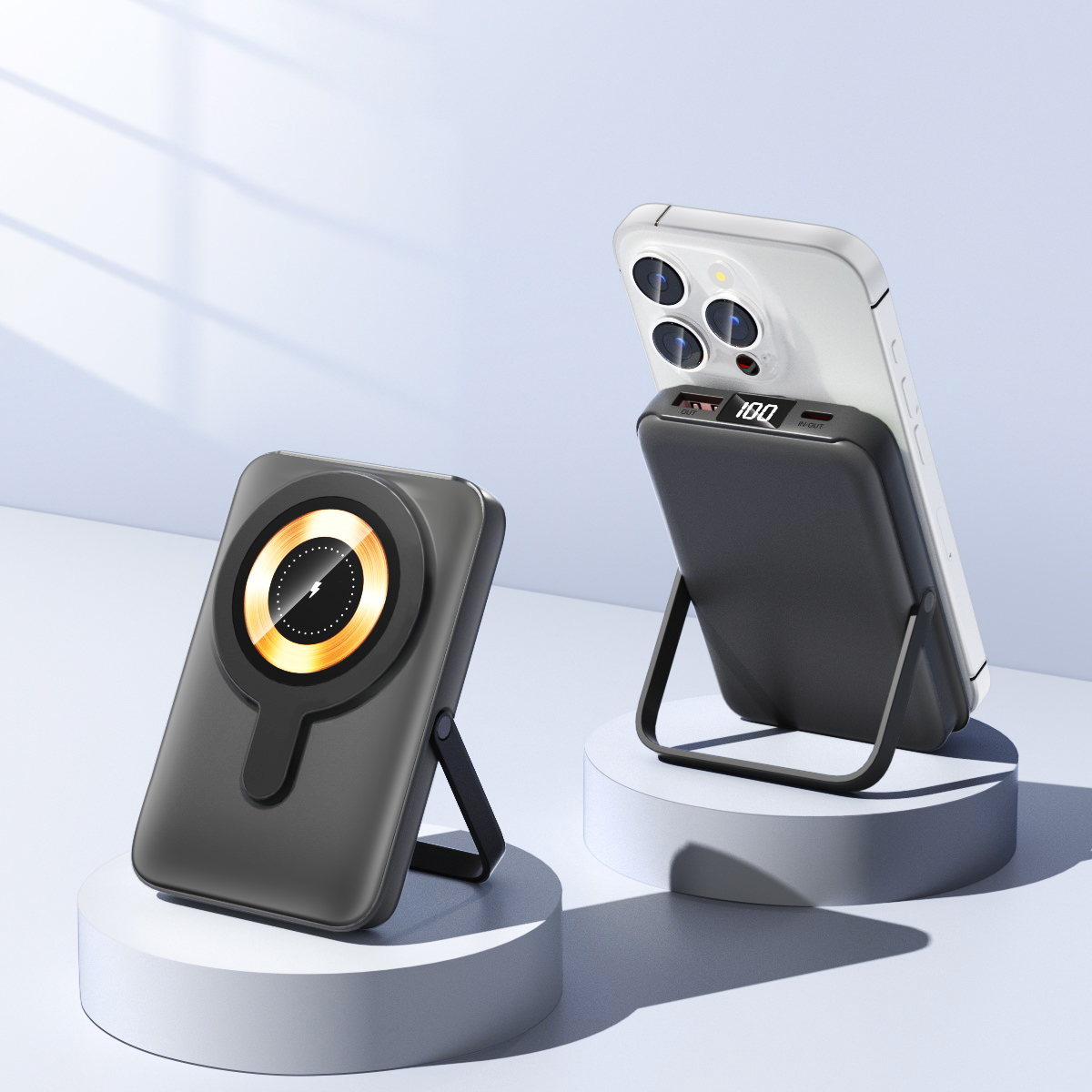 پاوربانک 10000میلی آمپر مدل 419 - کد 5095 1 هدایای تبلیغاتی مینی پاوربانک 10000میلی آمپر