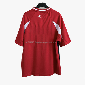 เสื้อฟุตบอลทรงหลวม ระบายอากาศได้ดี ผ้าฝ้าย 100% แขนสั้น เสื้อยืด unisex แฟชั่น เสื้อกีฬา สกรีนโลโก้ได้ - Product Image 3