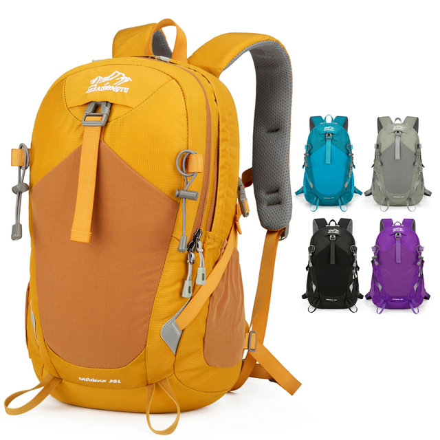 Lightweight Waterproof Large Capacity Outdoor Hiking Backpack Polyester Durable Nylon for Cycling Wild Hiking Adventures