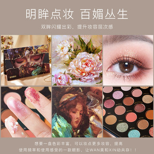อายแชโดว์ 40 สีเนื้อแมทชิมเมอร์กลิตเตอร์แป้งกันน้ำติดทนนานหลากสีสำหรับการแต่งหน้าทุกวัน - Product Image 5