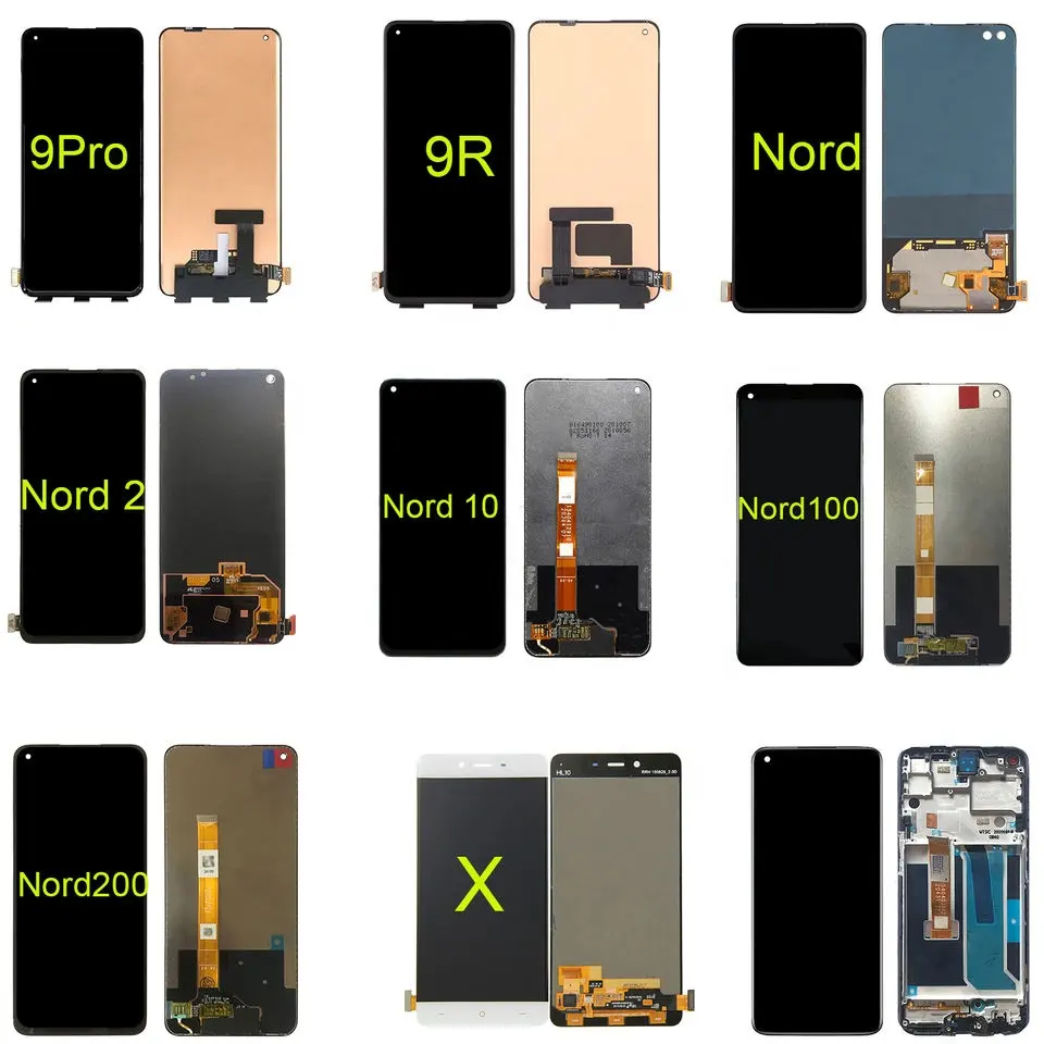 Original LCD for One plus Nord N100 Nord2 Nord N10 5G Touch Digitizer Assembly Replacement,For OnePlus Nord N100 LCD Screen
