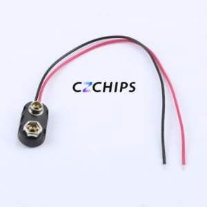 BE-13-018-155 Button & Strip <b>Battery</b> <b>Connector</b> <b>Connector</b> <b>Battery</b> Clip 9V Stacked <b>Battery</b> Copper Nickel - Product Image 1