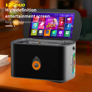 2025 New Product <strong>Karaoke</strong> <strong>Machine</strong> Dual 4'' Woofer 60W <strong>Portable</strong> Speaker W/11.6 Inch IPS Display Screen - Product Image 2