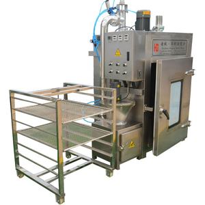 50kg/time小型商業用ソーセージスモークオーブンスモークベーコン製造機肉用スモークマシン - Product Image 5