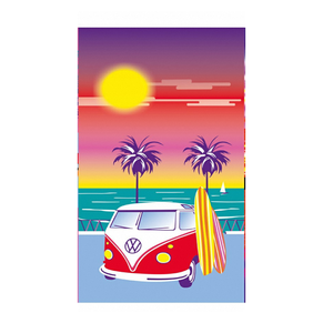 Classic Parrot Style 100% Cotton Ring Spun Printed Terry <b>Towels</b> With Smooth Terry Loops And Long Wearing Printed Appeal - Product Image 6