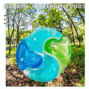 Nova Chegada Eco-friendly 4-em-1 Gel Detergente <span class=keywords><strong>Pods</strong></span> Lavanderia Top Seller para Lavar Roupas & Limpeza de Aparelho Do Banheiro - Product Image 4